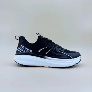 Black and white sneaker with "15YRS" text.